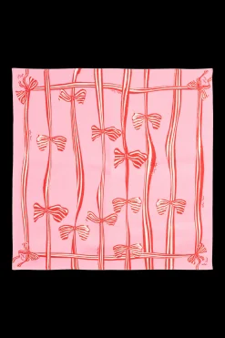 Balzac Paris Foulard Kelly Nœuds rose et rouge Store
