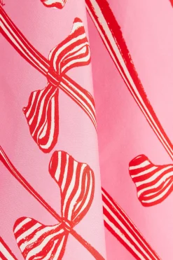 Balzac Paris Foulard Kelly Nœuds rose et rouge Store