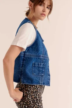 Balzac Paris Gilet Mike Bleu outremer Discount