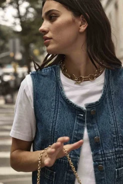 Balzac Paris Gilet Mike Bleu outremer Discount