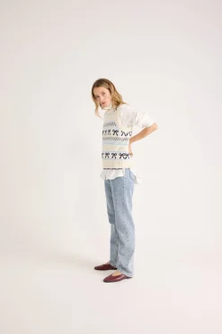 Balzac Paris Jean Fauve Bleu glacier Outlet