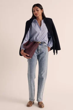 Balzac Paris Jean Fauve Bleu glacier Outlet