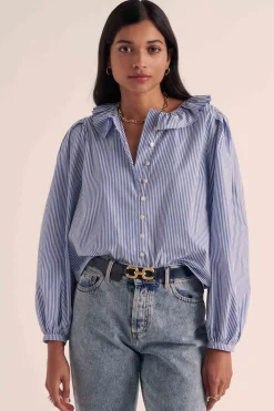 Balzac Paris Jean Fauve Bleu glacier Outlet