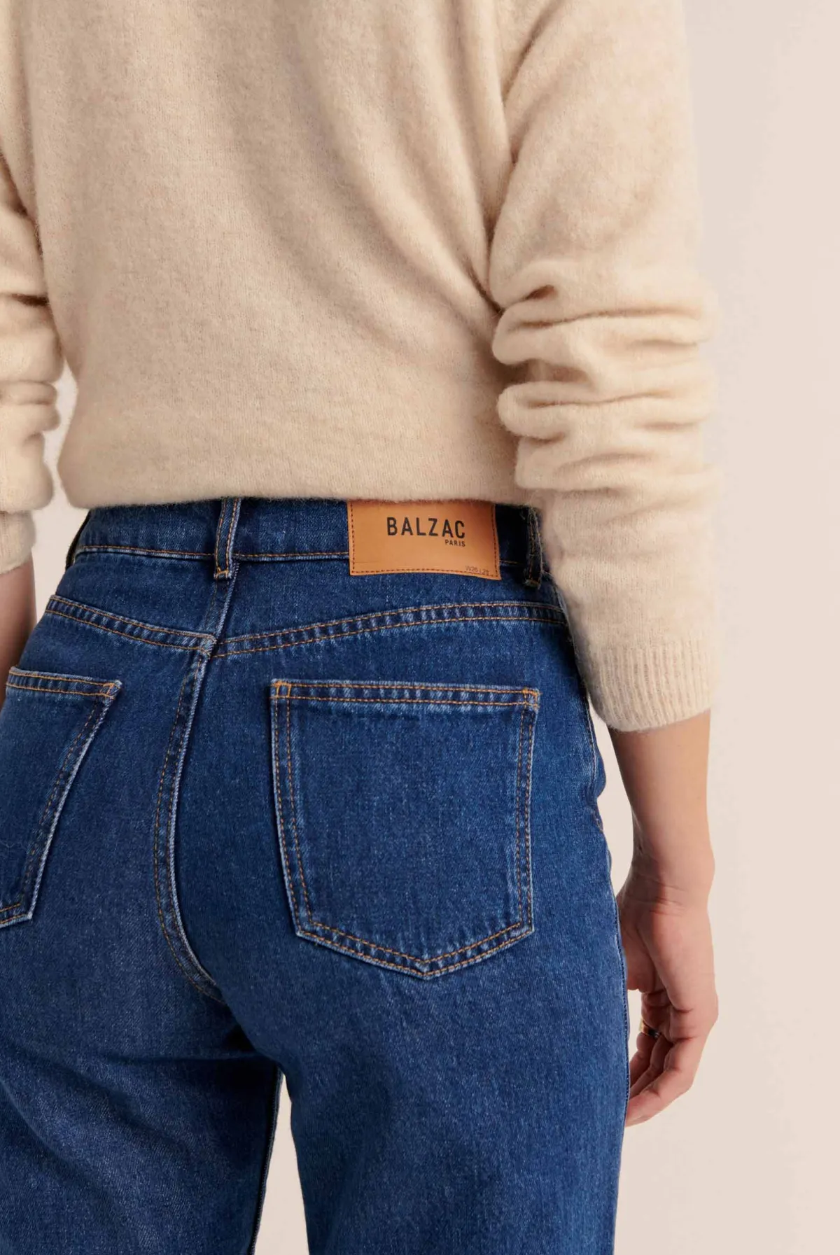 Balzac Paris Jean Fauve Bleu midi Flash Sale