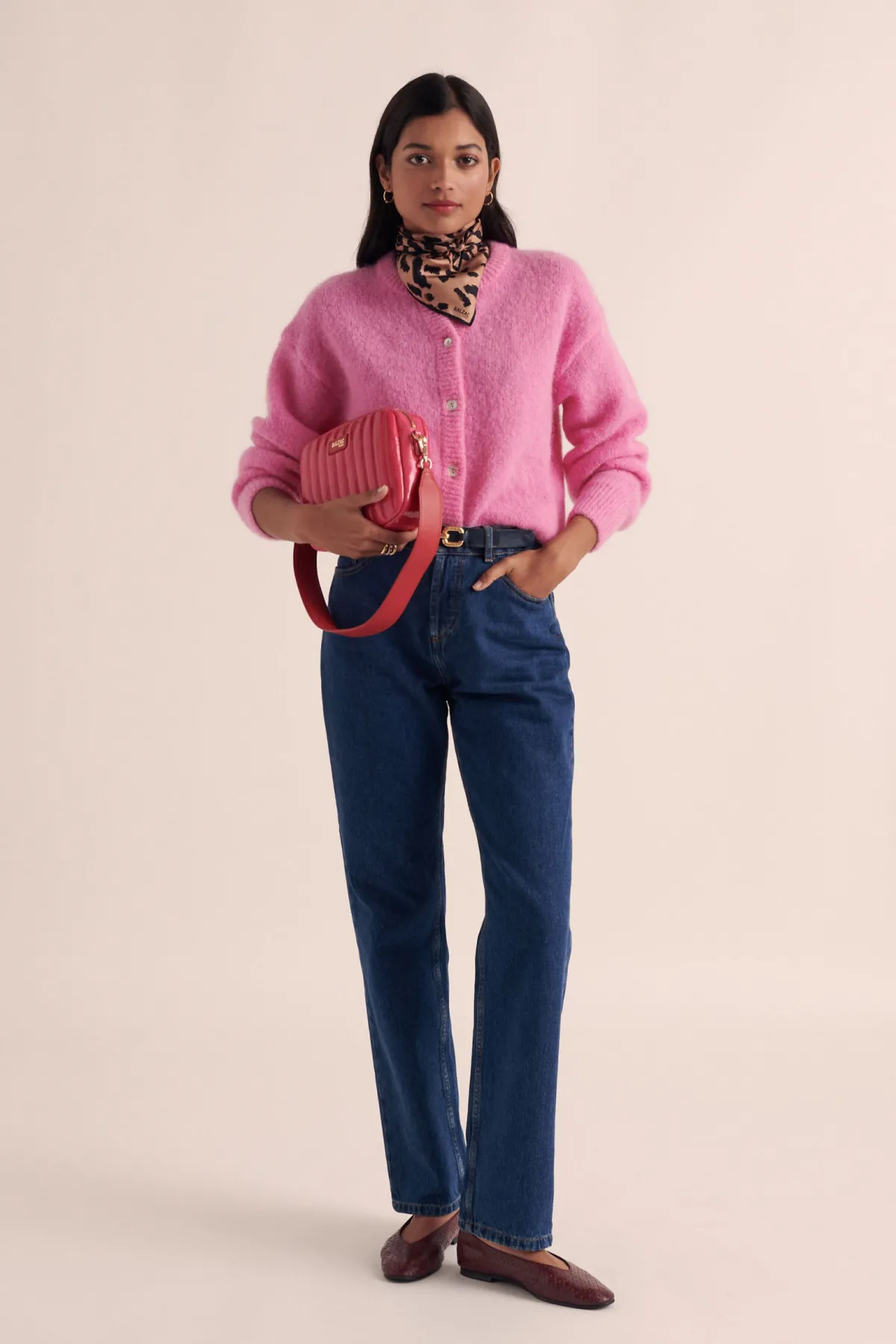 Balzac Paris Jean Fauve Bleu midi Flash Sale