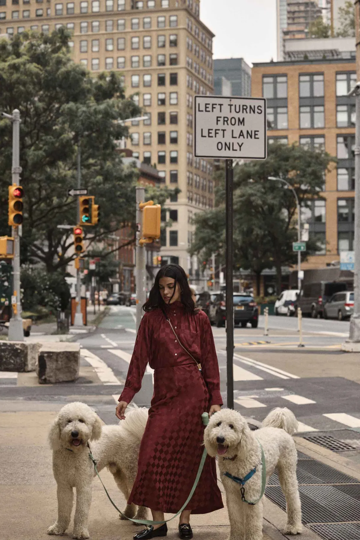 Balzac Paris Jupe Ashley Damier bordeaux Fashion