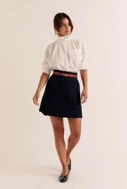 Balzac Paris Jupe Phoebe Marine Hot