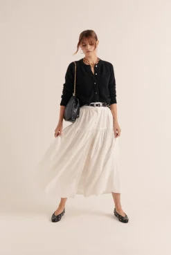 Balzac Paris Jupe Salina Blanc naturel Shop
