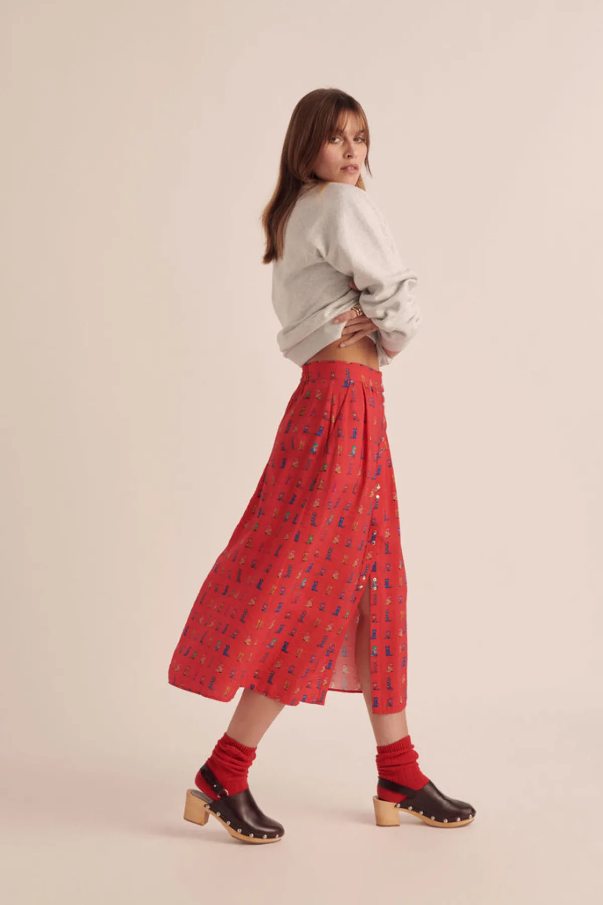 Balzac Paris Jupe Sally Imprimé santiags Flash Sale