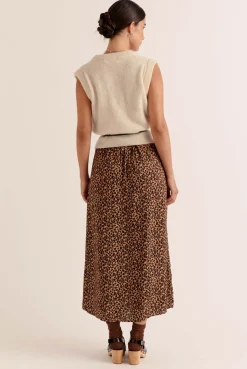Balzac Paris Jupe Sally Léopard Sale