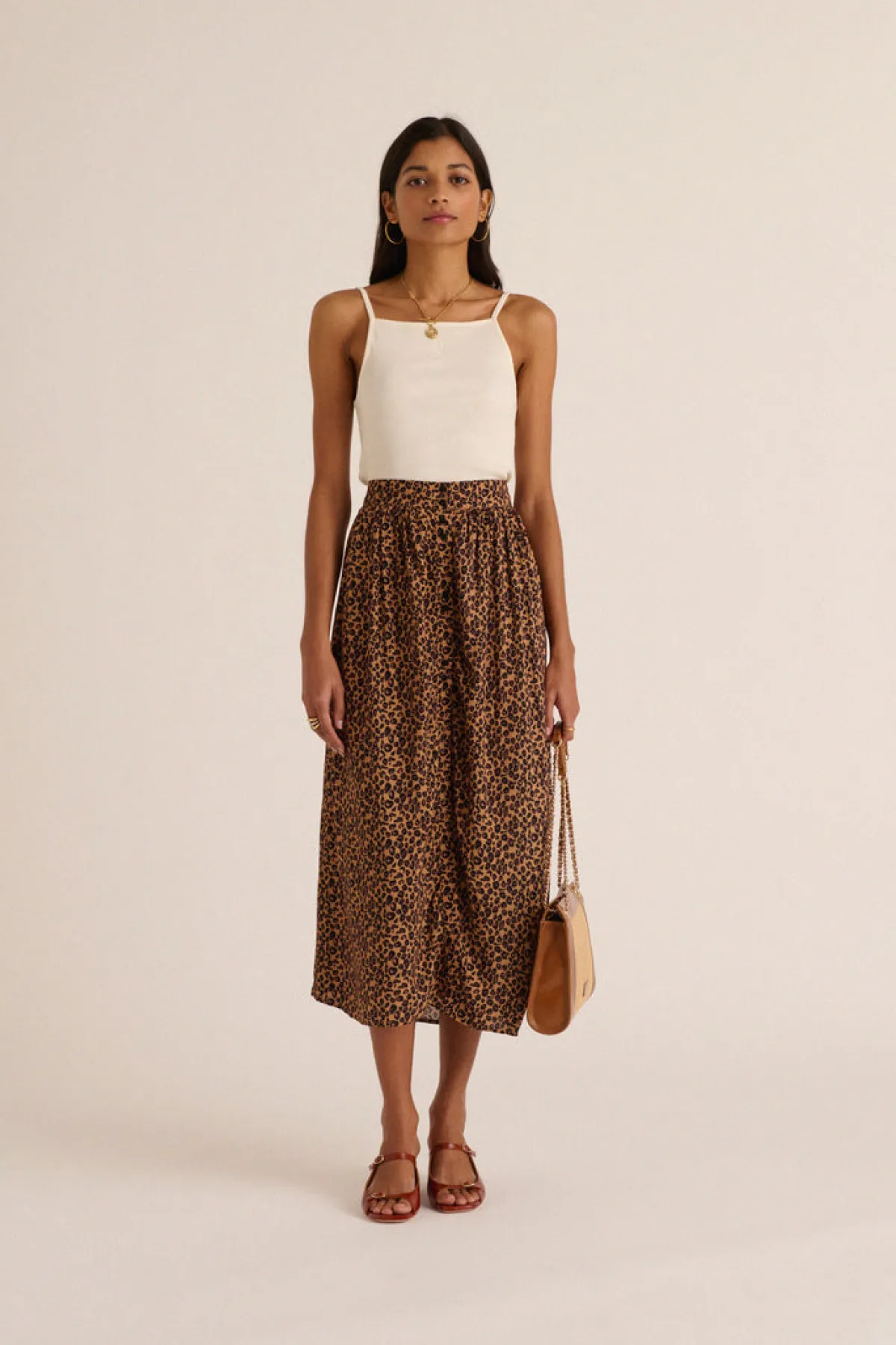Balzac Paris Jupe Sally Léopard Sale