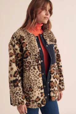 Balzac Paris Manteau Genêt Léopard Online