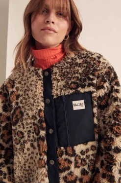 Balzac Paris Manteau Genêt Léopard Online