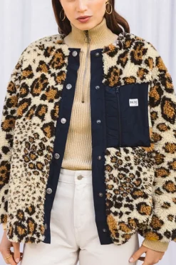 Balzac Paris Manteau Genêt Léopard Online