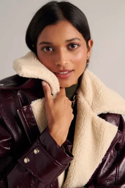 Balzac Paris Manteau Lewis Bordeaux Sale