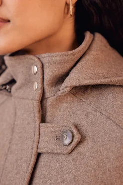 Balzac Paris Manteau Quibery Chataigne Best Sale