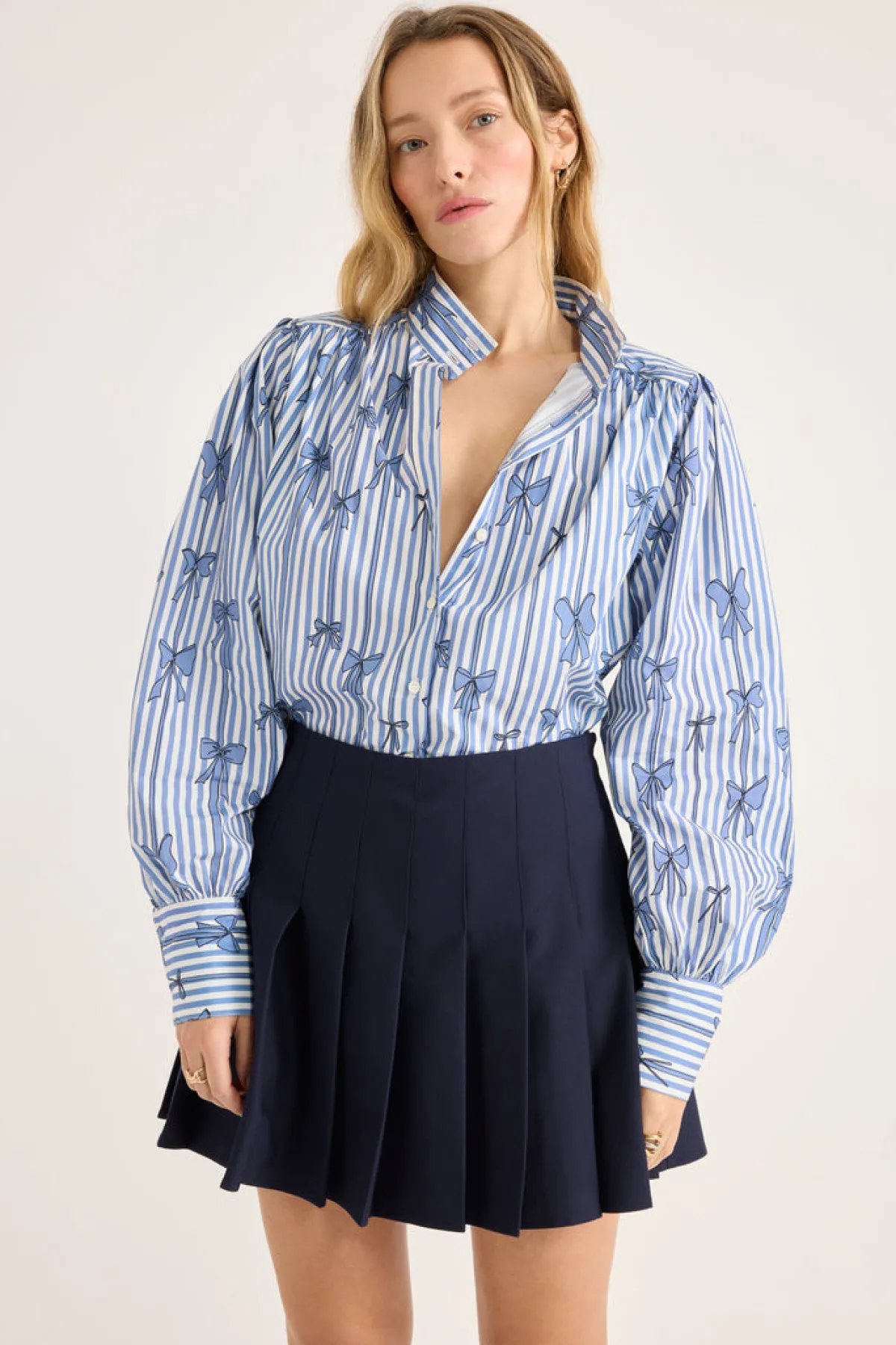 Balzac Paris Mini jupe Debbie Marine Hot
