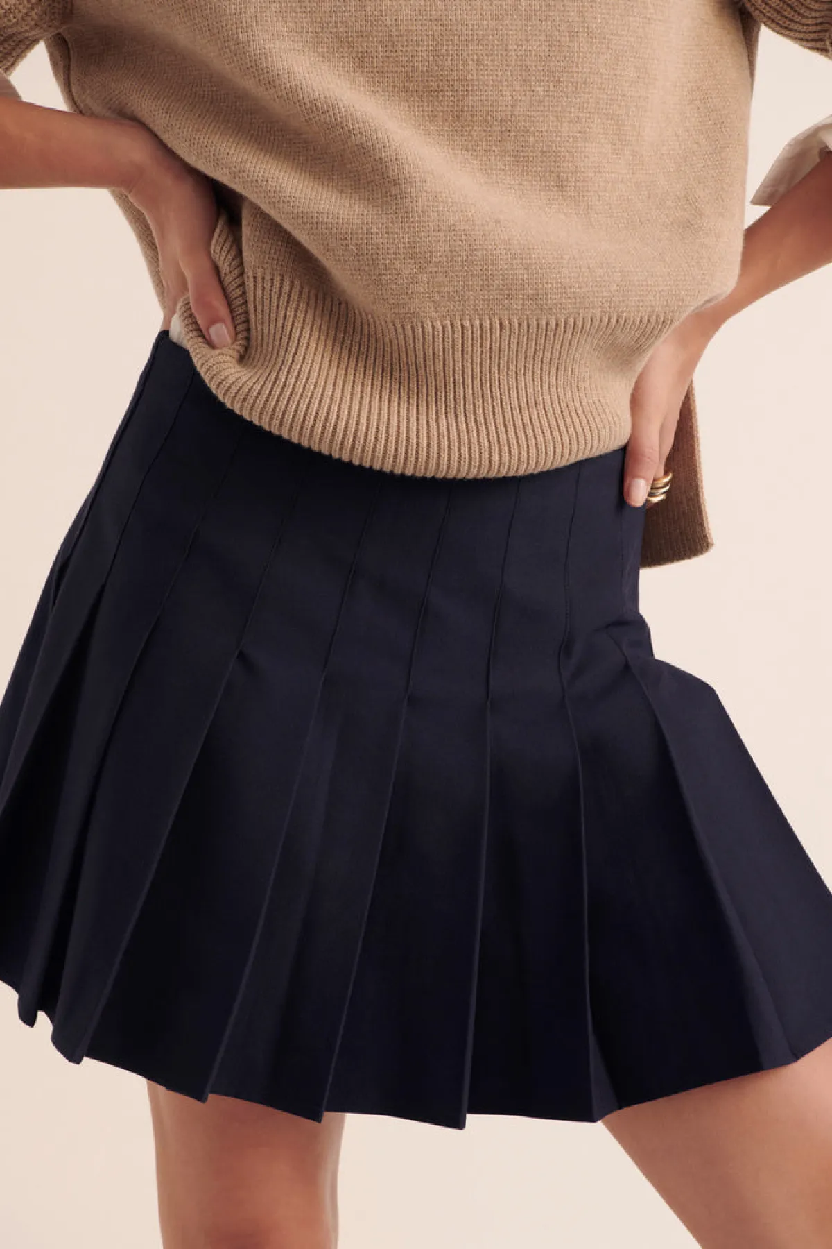 Balzac Paris Mini jupe Debbie Marine Hot