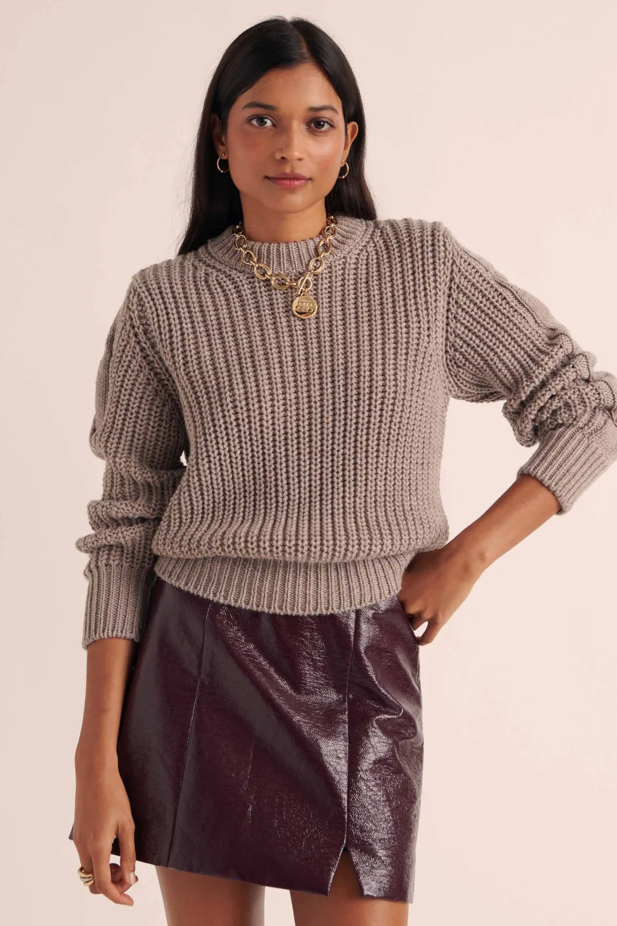 Balzac Paris Mini jupe Monica Bordeaux Cheap