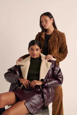 Balzac Paris Mini jupe Monica Bordeaux Cheap
