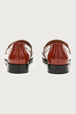 Balzac Paris Mocassins Barnabé Vernis chocolat Sale