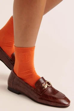 Balzac Paris Mocassins Flavie embossé vernis chocolat Chocolat embossé Best Sale