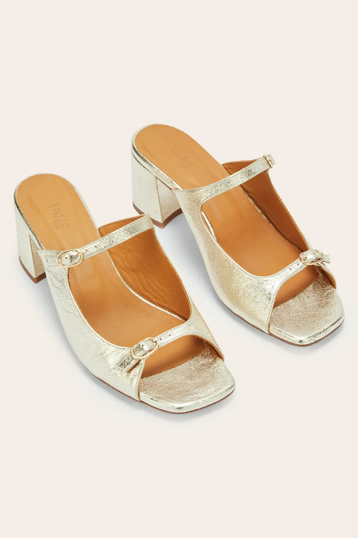 Balzac Paris Mules Joane Doré Fashion