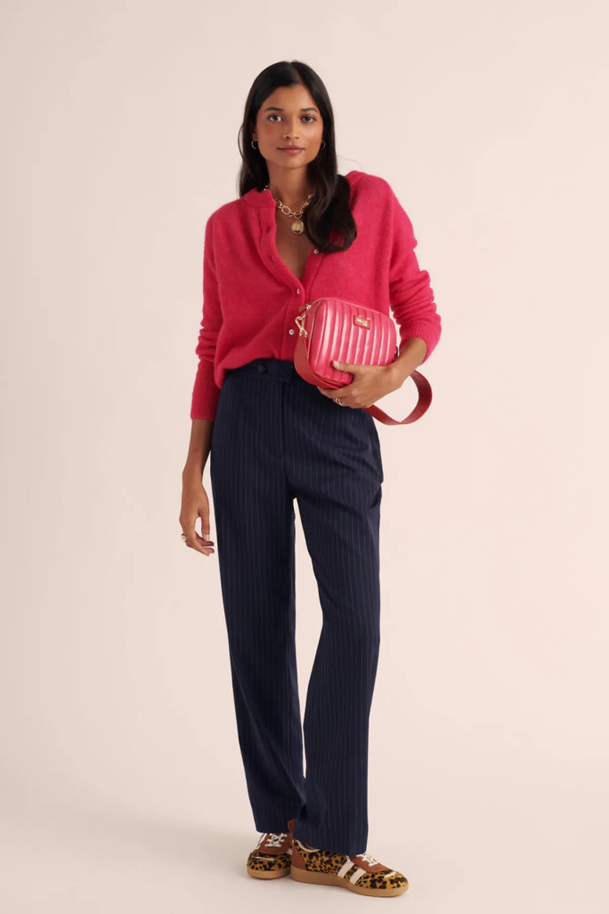 Balzac Paris Pantalon Dan Rayures marine Online