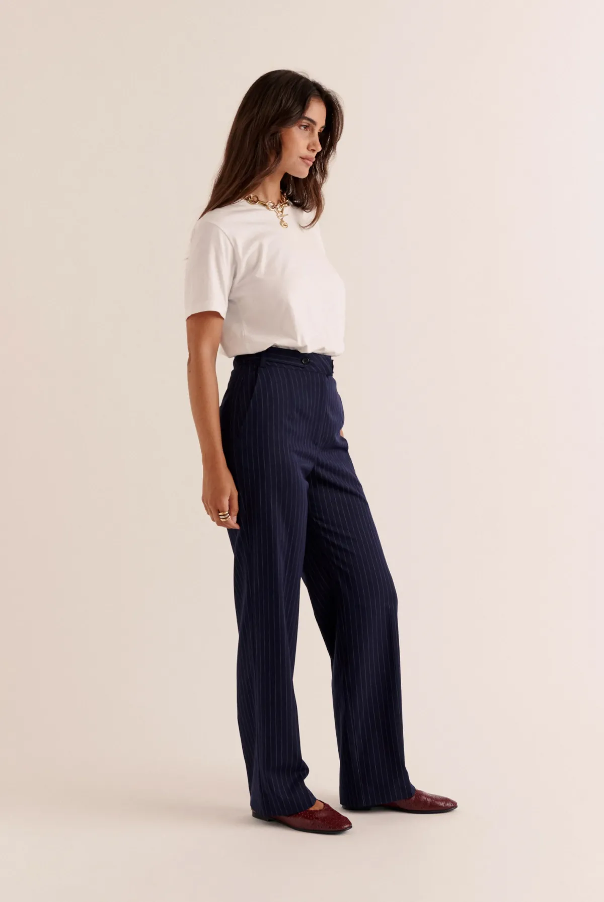 Balzac Paris Pantalon Dan Rayures marine Online