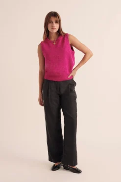Balzac Paris Pantalon John Gris chiné Discount