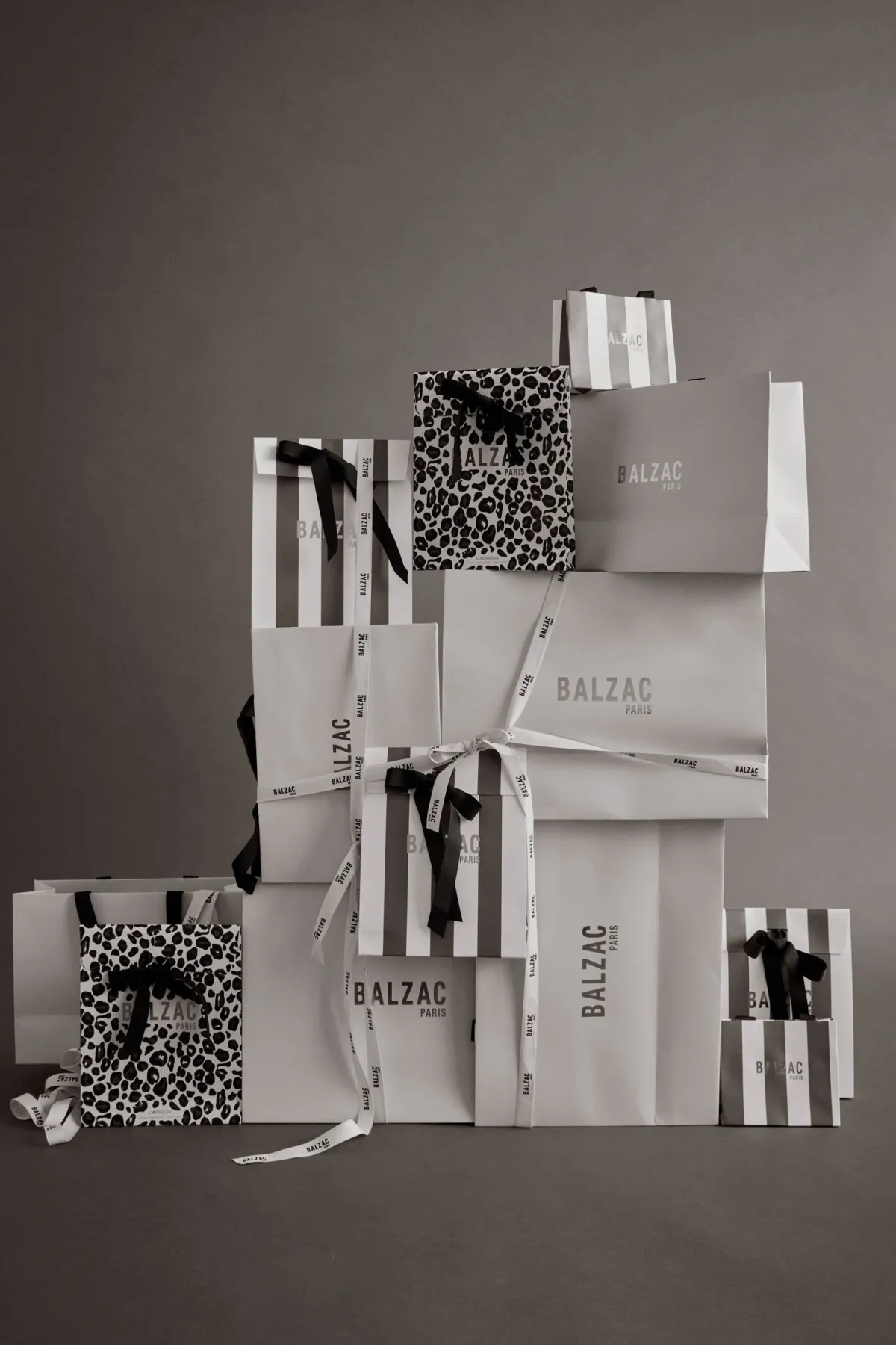 Balzac Paris Pochette cadeaux small rayures Best Sale