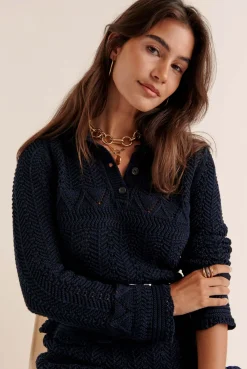 Balzac Paris Polo Gwena Marine Shop