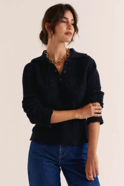Balzac Paris Polo Gwena Marine Shop