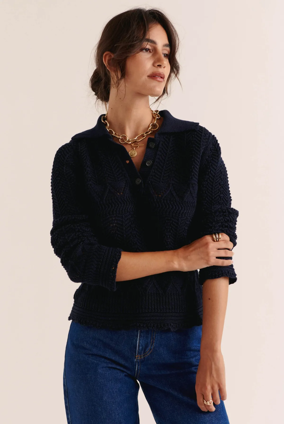 Balzac Paris Polo Gwena Marine Shop