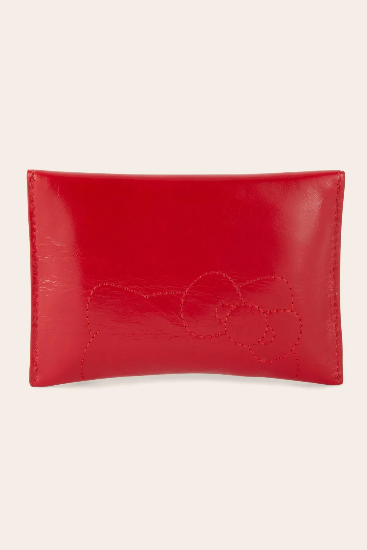 Balzac Paris Porte-cartes Louisa froissé Rouge Cheap