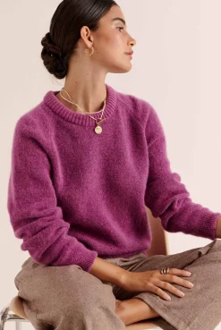 Balzac Paris Pull Comie Violet Cheap