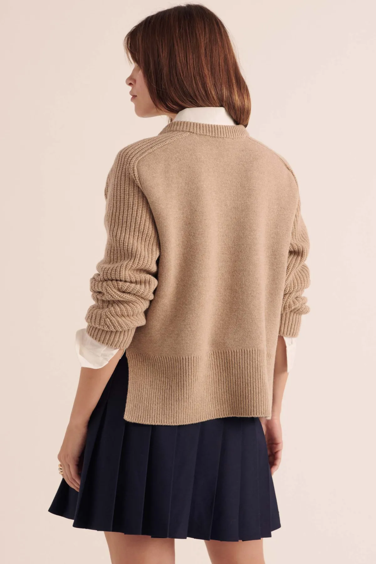 Balzac Paris Pull Corneille Beige New