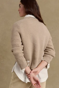 Balzac Paris Pull Corneille Beige New