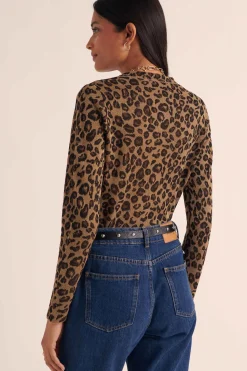 Balzac Paris Pull Daniel Léopard irisé Sale