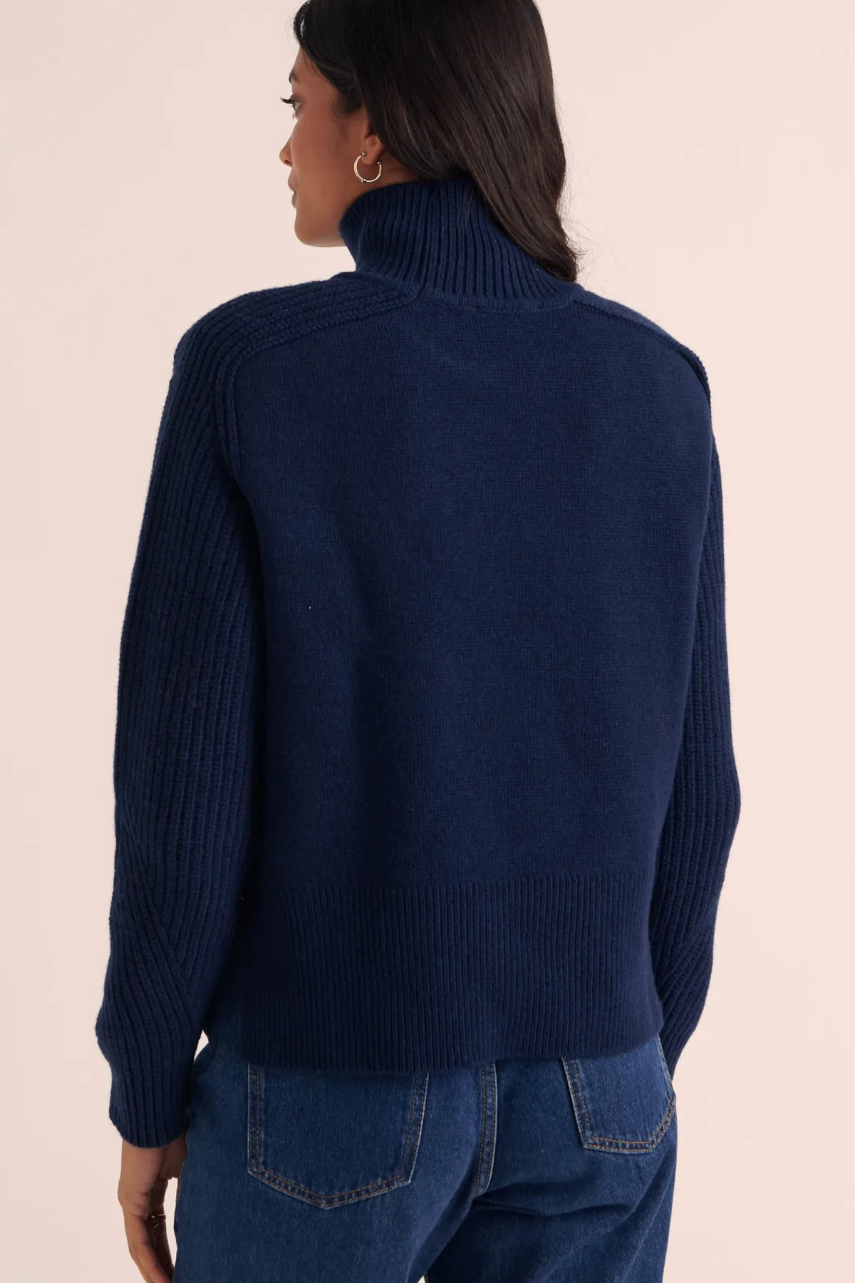 Balzac Paris Pull Maël Bleu marine Best