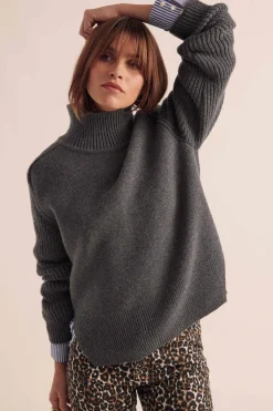Balzac Paris Pull Maël Gris Fashion
