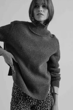 Balzac Paris Pull Maël Gris Fashion