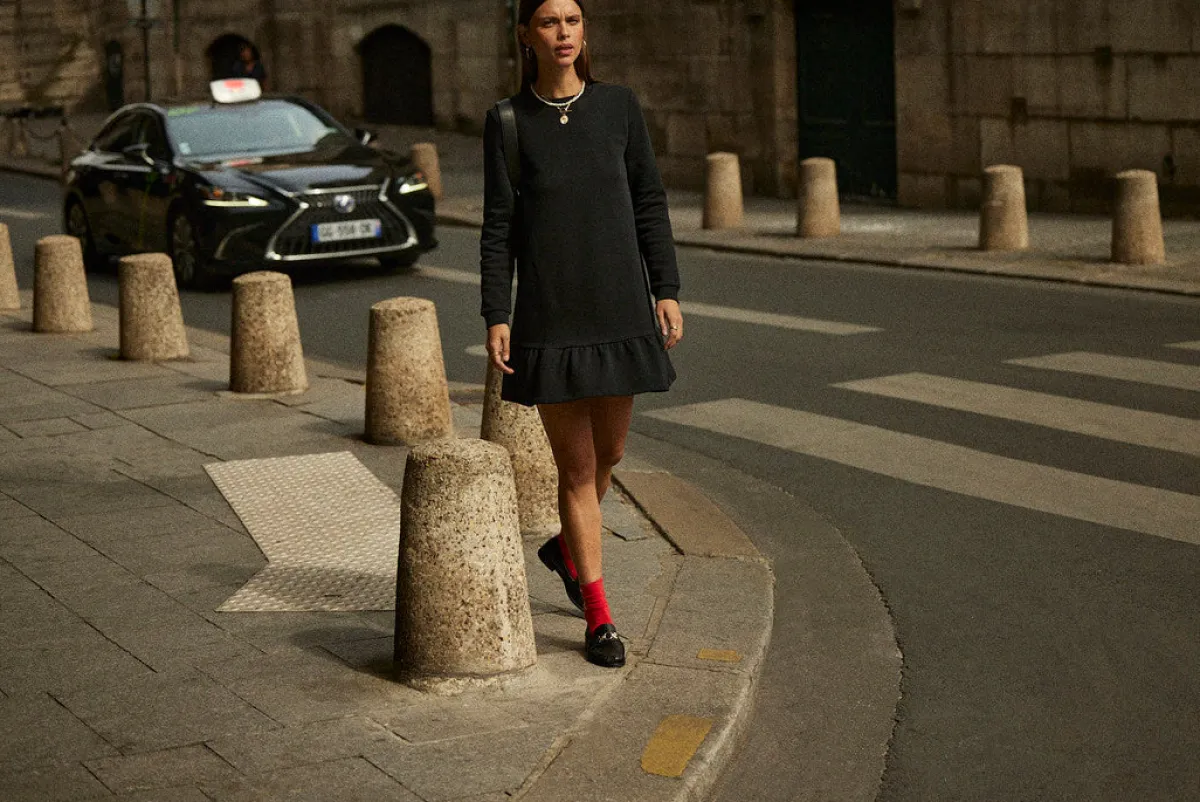 Balzac Paris Robe Aria Noir New