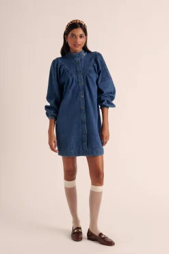 Balzac Paris Robe Betsy Bleu outremer Outlet