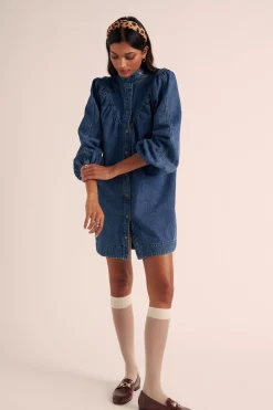 Balzac Paris Robe Betsy Bleu outremer Outlet