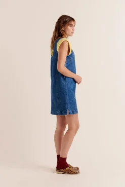Balzac Paris Robe chasuble Dona Bleu outremer Outlet