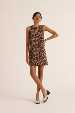 Balzac Paris Robe Dana Léopard Sale
