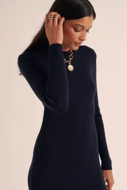 Balzac Paris Robe Lola Bleu marine Cheap