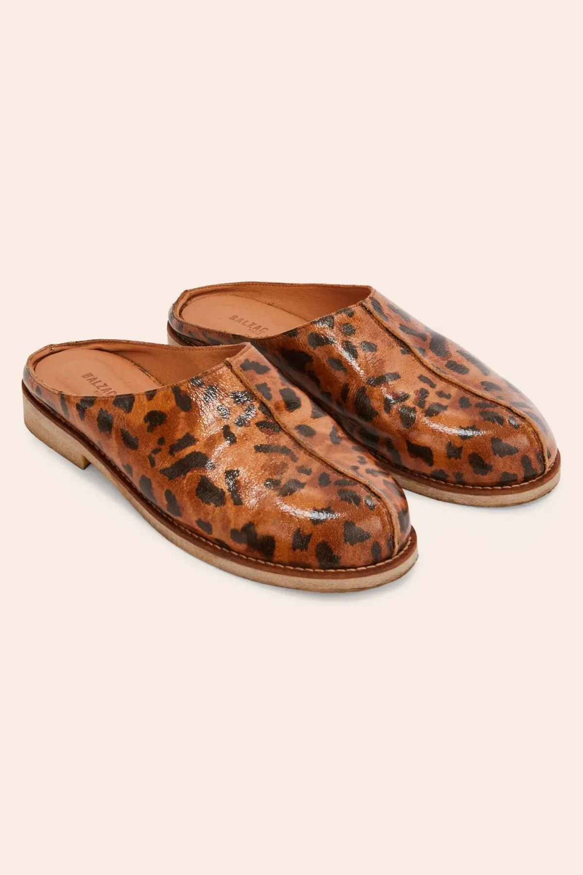 Balzac Paris Sabot Gwendoline Guépard cappuccino Hot