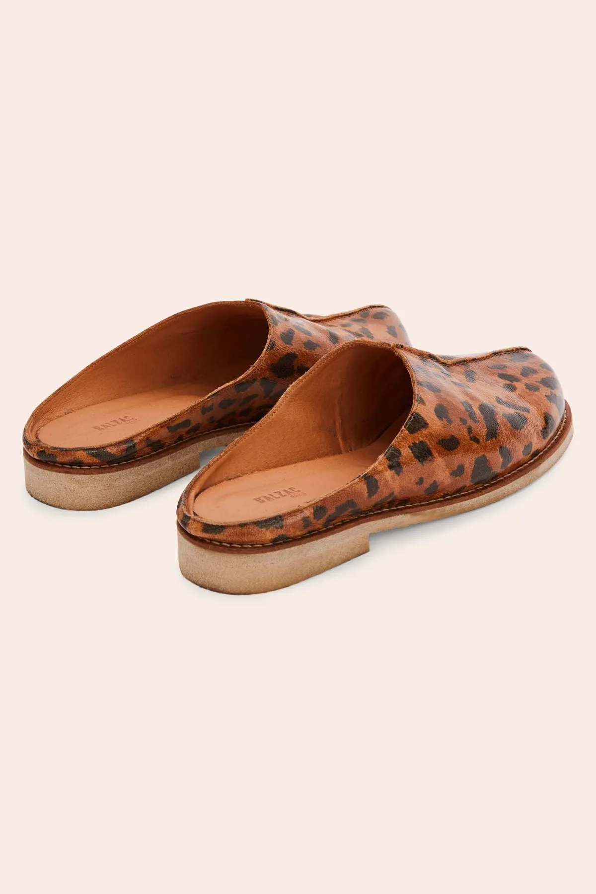 Balzac Paris Sabot Gwendoline Guépard cappuccino Hot